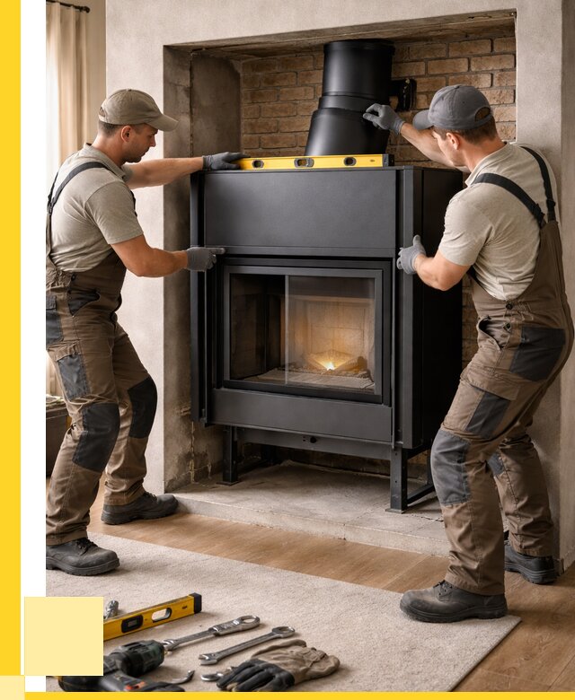 Установка каминных топок в Белой Калитве под ключ от 18668 р. | ЭриданБкл