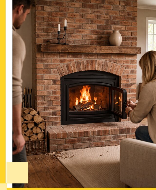 Кирпичные камины под ключ в Белой Калитве от 155565 р. | ЭриданБкл