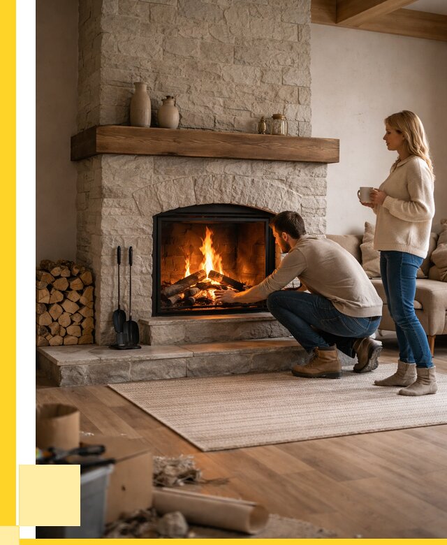 Камины для загородного дома в Белой Калитве от 362985 р., ЭриданБкл