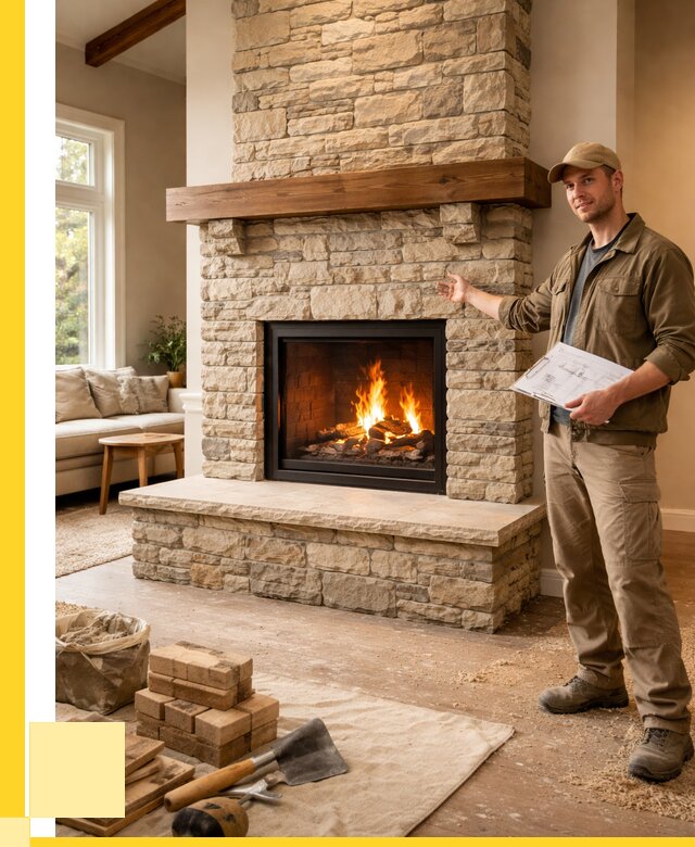 Камины под ключ в Белой Калитве от 186678 р. | ЭриданБкл — установка