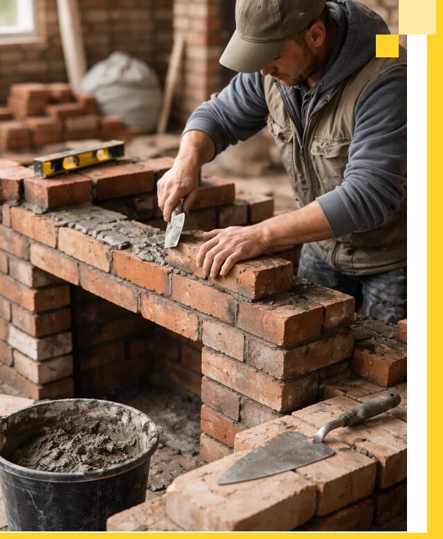 Кладка каминов под ключ в Белой Калитве профессиональная отделка и монтаж