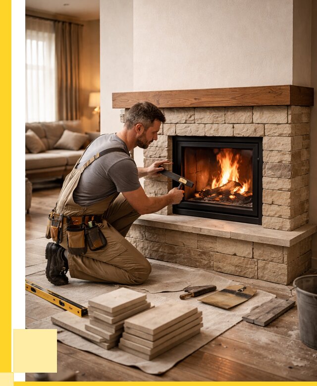 Строительство каминов в Белой Калитве от 155565 р., ЭриданБкл - под ключ