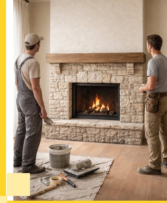 Отделка каминов в Белой Калитве от 6741 р. под ключ | ЭриданБкл