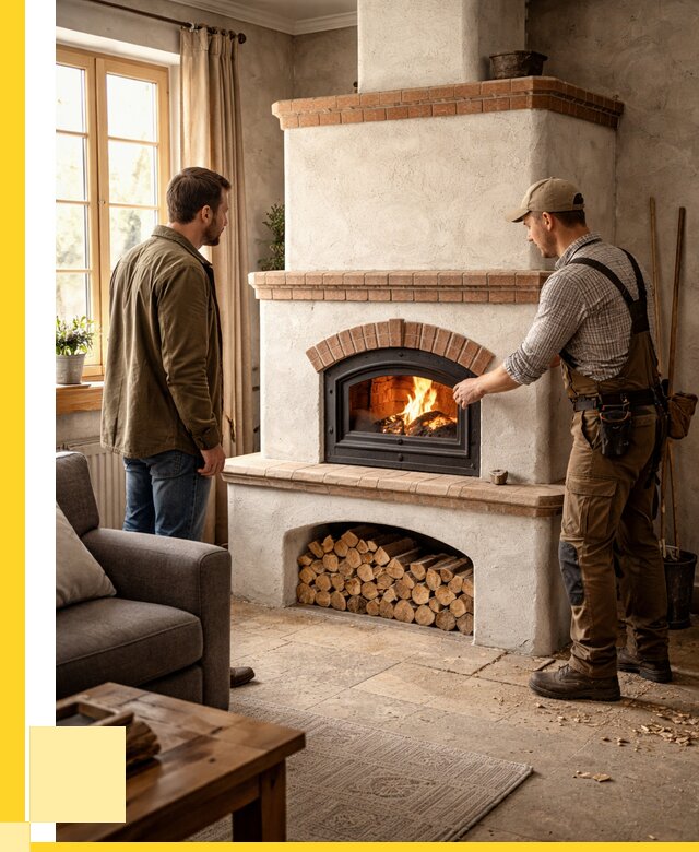 Печи камины в Белой Калитве: кирпичные, изразцовые от 62226 р. | ЭриданБкл