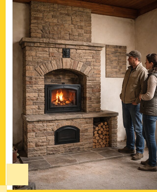 Кирпичная печь под ключ в Белой Калитве от 155565 р. | ЭриданБкл