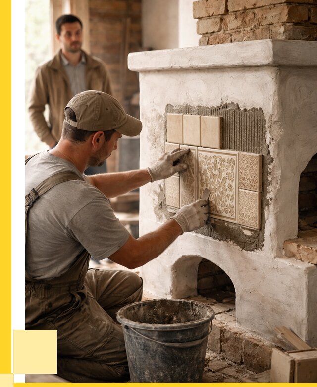 Отделка печей и банных печей в Белой Калитве от 36299 р. | ЭриданБкл