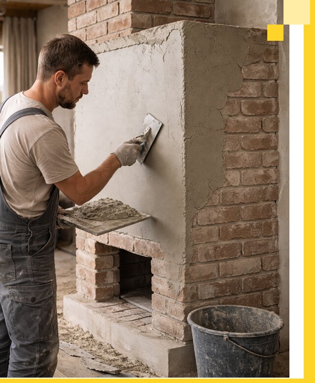 Отделка печей и облицовка каминов в Белой Калитве под ключ