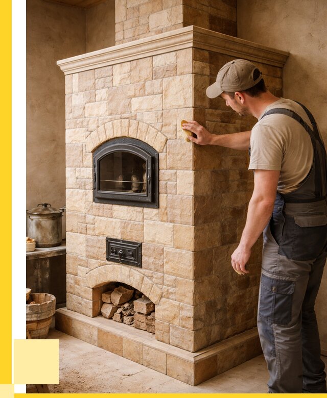 Облицовка печей в Белой Калитве от 4667 р. под ключ | ЭриданБкл