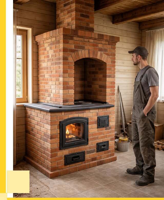 Кирпичные печи в Белой Калитве: купить от 155565 р. | ЭриданБкл