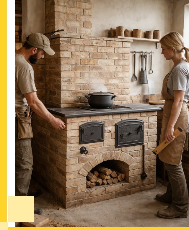 Варочно отопительные печи в Белой Калитве от 93339 р. | ЭриданБкл