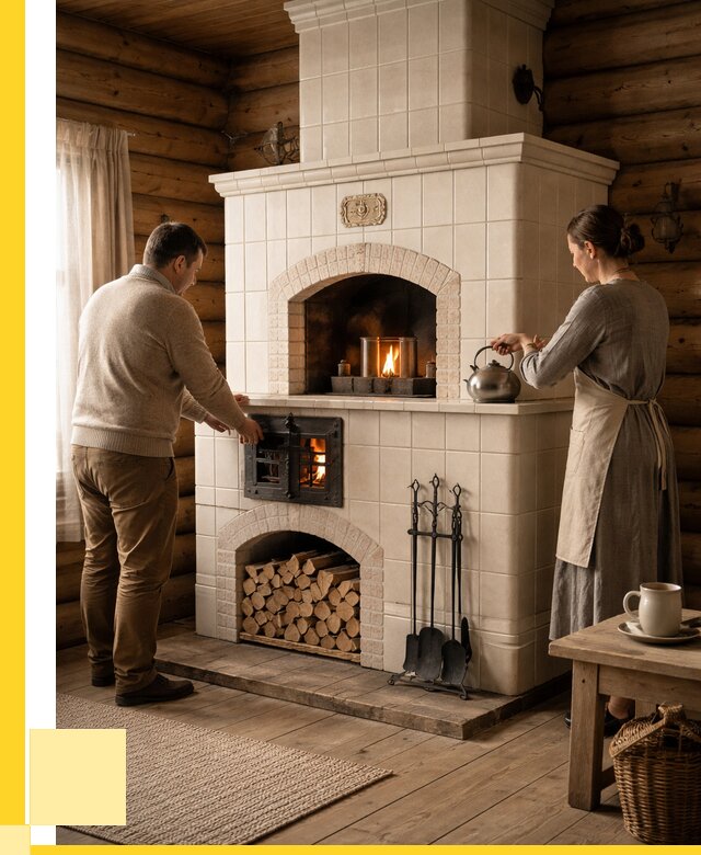 Русские печи в Белой Калитве: установка от 155565 р. ЭриданБкл