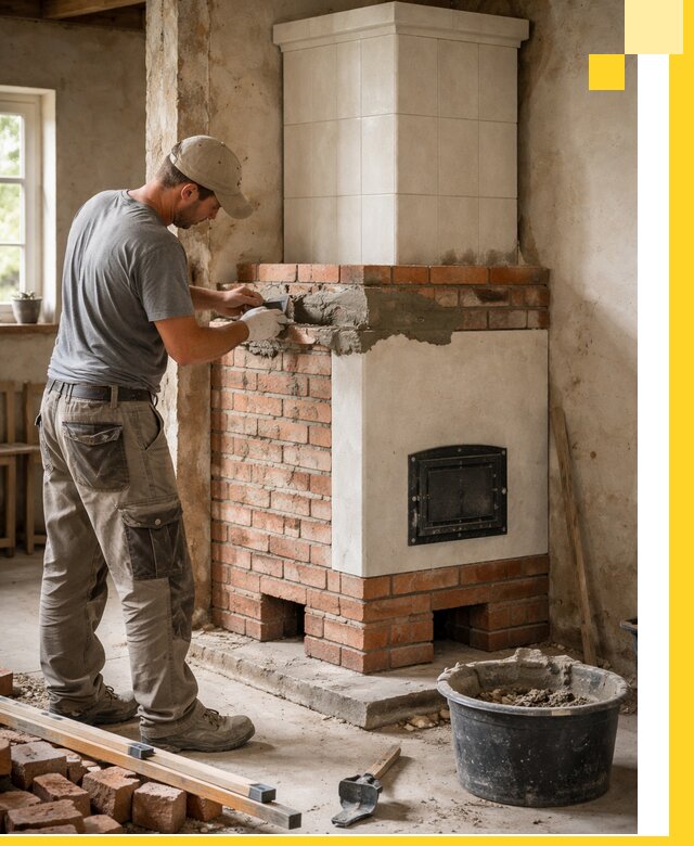 Изготовление и установка печей-голландок под ключ в Белой Калитве