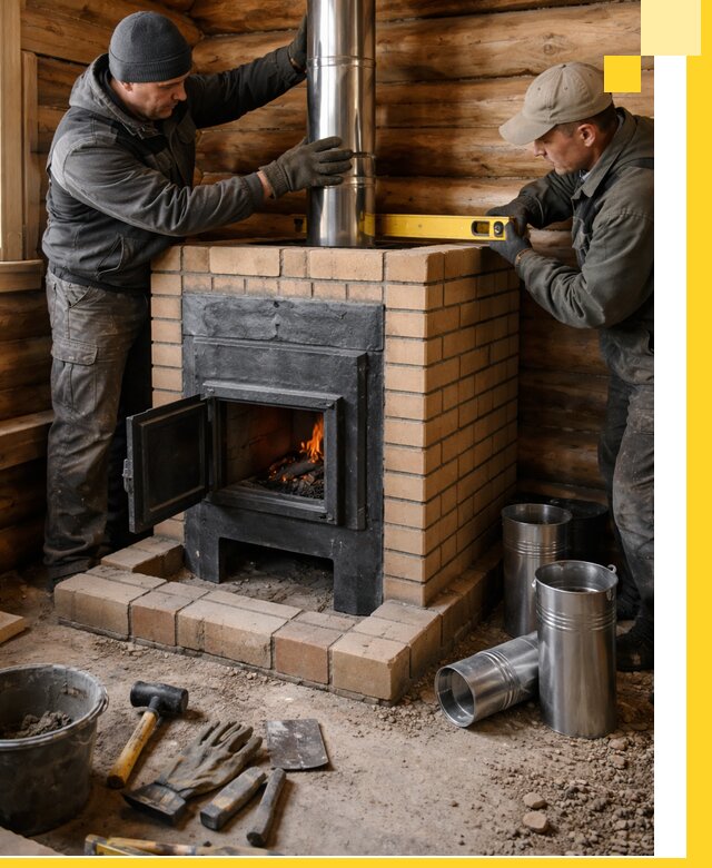 Проектирование, изготовление и установка банных печей в Белой Калитве