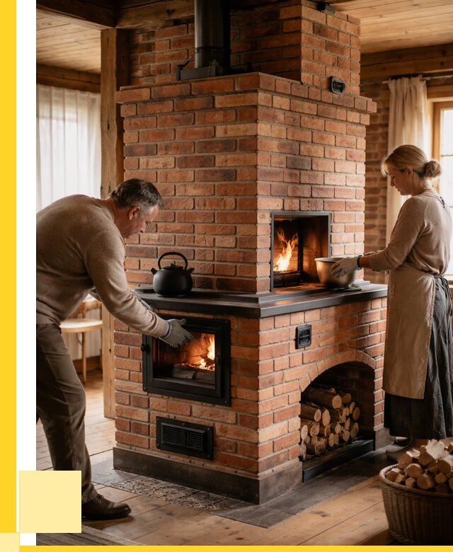 Печи для загородного дома под ключ в Белой Калитве от 82968 р. | ЭриданБкл