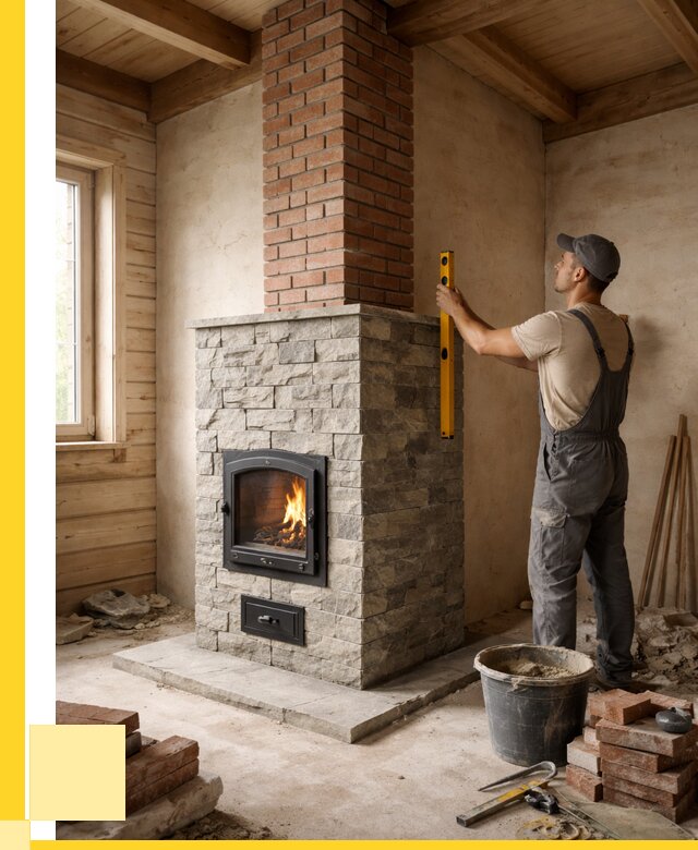 Печи и дымоходы под ключ в Белой Калитве от 46670 р., ЭриданБкл