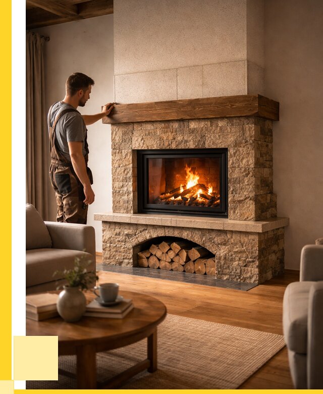 Печи камины для дома под ключ в Белой Калитве от 57041 р. | ЭриданБкл