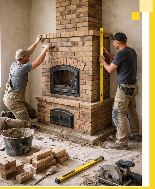 Продажа и установка печей и каминов для дома под ключ в Белой Калитве