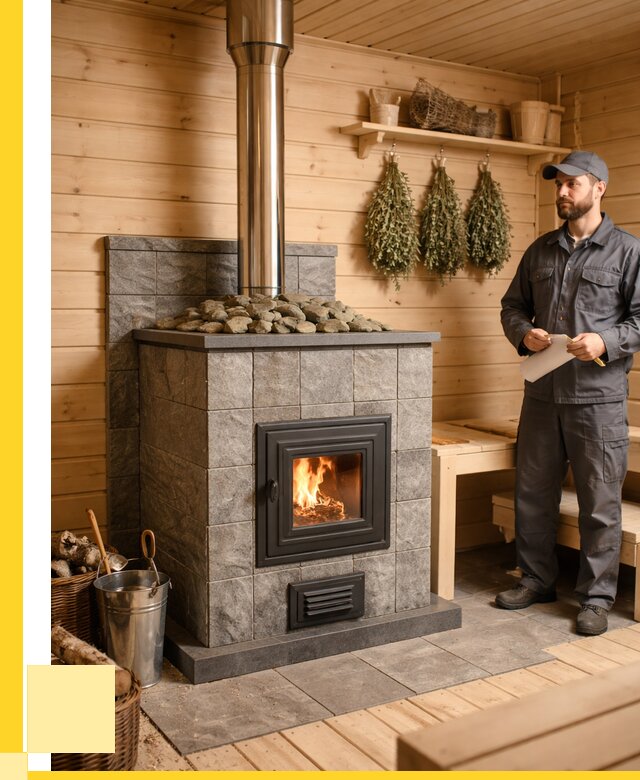 Печи для бани под ключ в Белой Калитве от 124452 р. | ЭриданБкл