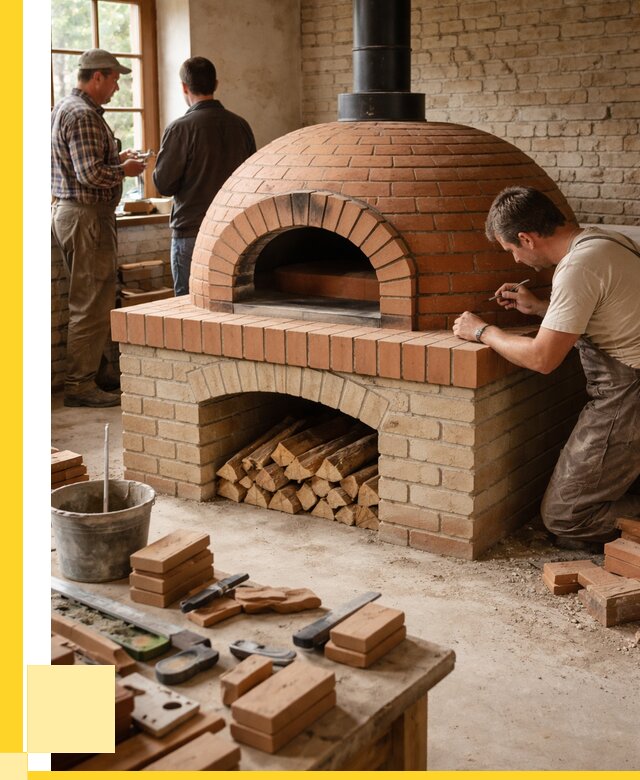 Помпейская печь дровяная для пиццы в Белой Калитве | ЭриданБкл от 207420 р.