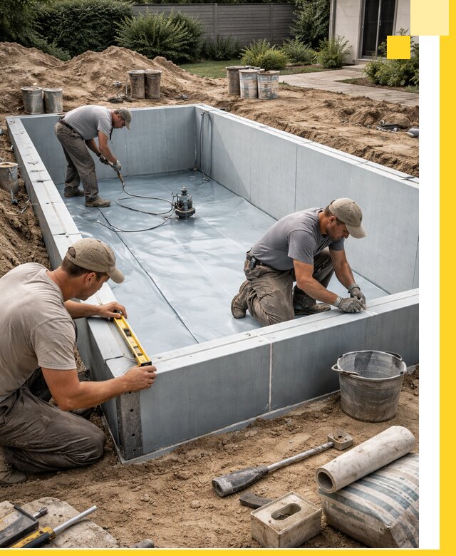 Профессиональный монтаж бассейнов под ключ в Белой Калитве с гарантией