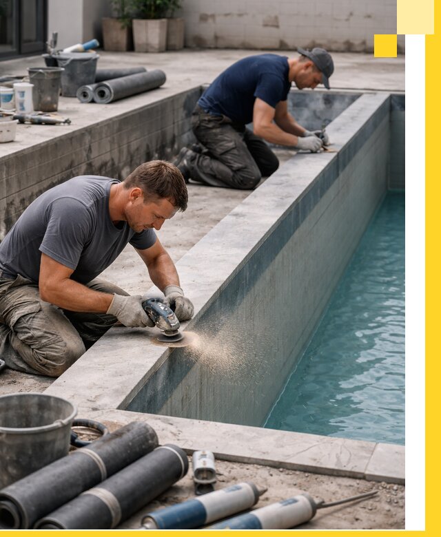 Профессиональный ремонт бассейнов под ключ в Белой Калитве