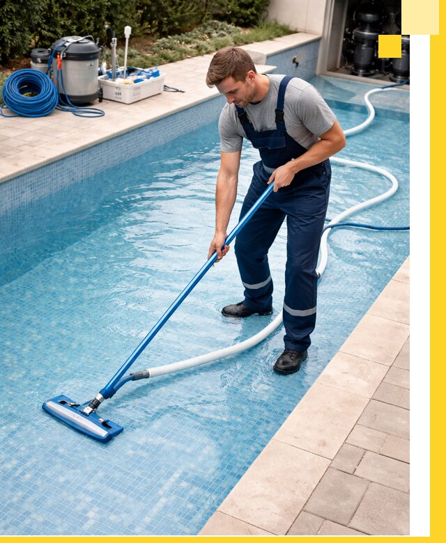 Профессиональная чистка бассейнов и фильтров в Белой Калитве под ключ