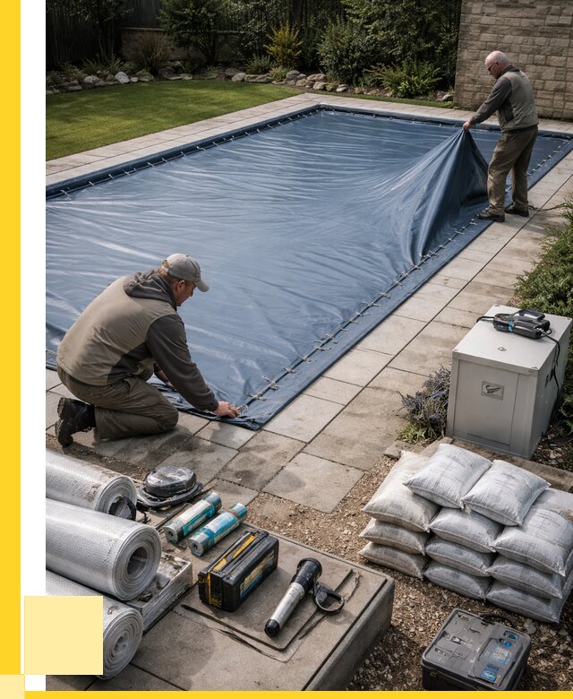 Консервация бассейнов в Белой Калитве под ключ от 6741 р. | ЭриданБкл