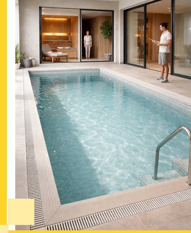 Отделка бассейна пленкой ПВХ в Белой Калитве от 3630 р. - ЭриданБкл