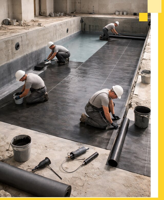 Профессиональная гидроизоляция бассейнов и чаш в Белой Калитве под ключ