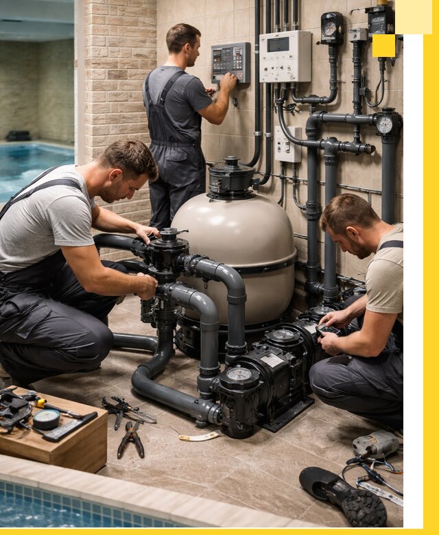 Комплексное оборудование для бассейнов под ключ в Белой Калитве