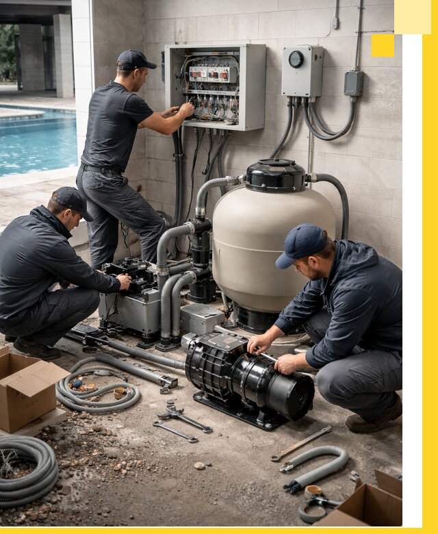 Профессиональный монтаж оборудования для бассейнов в Белой Калитве