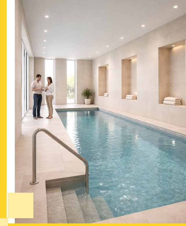 Бассейны в помещении под ключ в Белой Калитве от 1555650 р. | ЭриданБкл