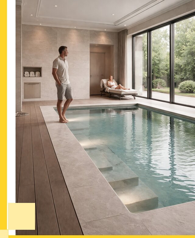 Бассейны в коттедже под ключ в Белой Калитве от 1244520 р. | ЭриданБкл