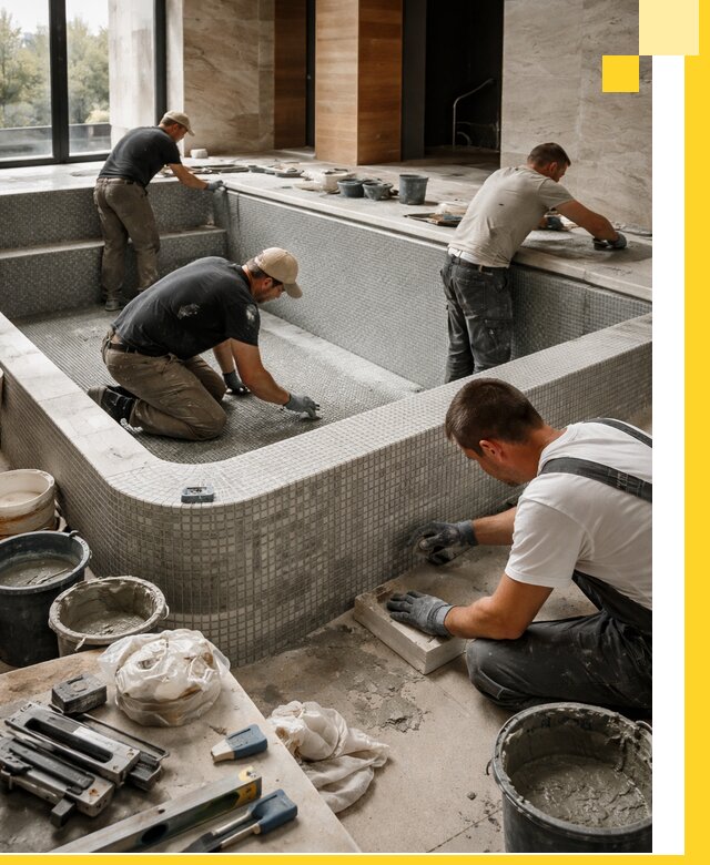 Строительство и установка СПА бассейнов под ключ в Белой Калитве