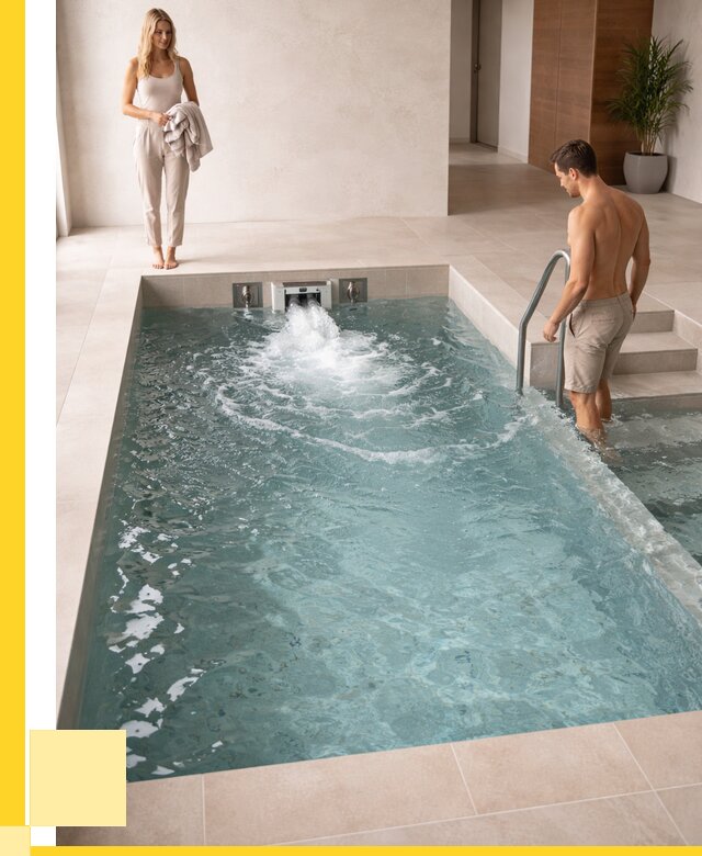 Бассейн с противотоком в Белой Калитве от 259275 р. | ЭриданБкл