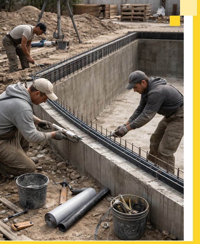 Качественный монтаж чаши бассейна в Белой Калитве под ключ с гарантией