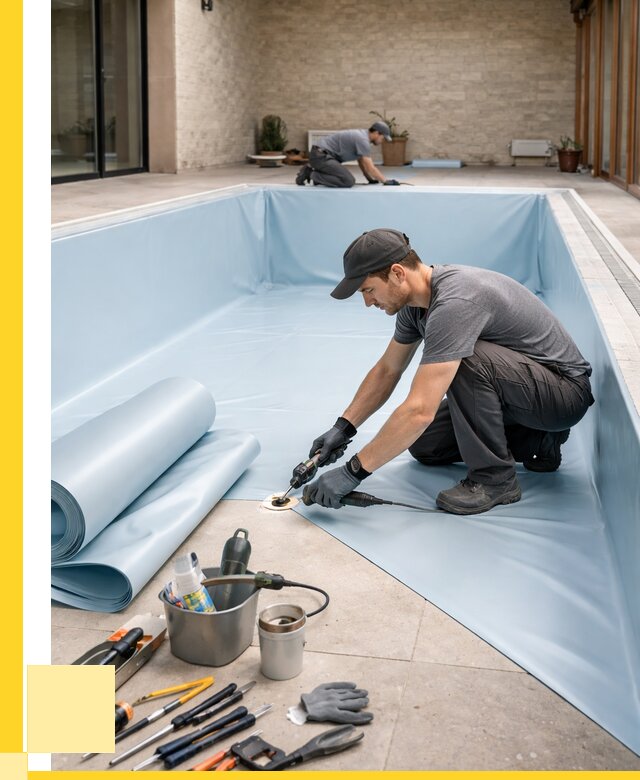 Пленка ПВХ для бассейнов в Белой Калитве от 2593 р. | ЭриданБкл