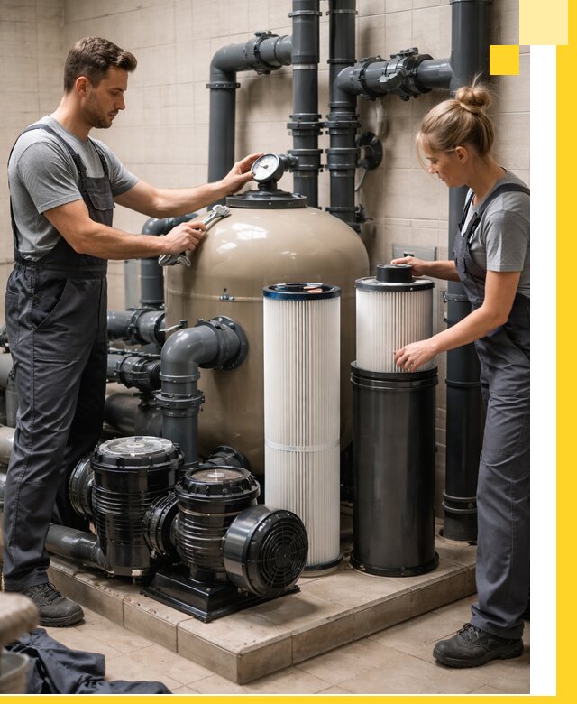 Фильтры и системы фильтрации для бассейнов в Белой Калитве