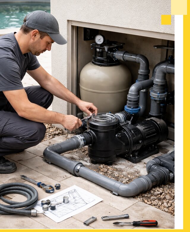 Поставка, монтаж и сервис насосов для бассейнов в Белой Калитве