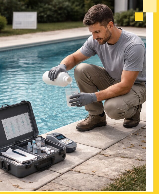 Профессиональная дезинфекция воды в бассейне в Белой Калитве