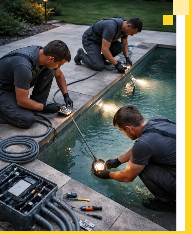 Профессиональное освещение бассейнов в Белой Калитве: дизайн и монтаж