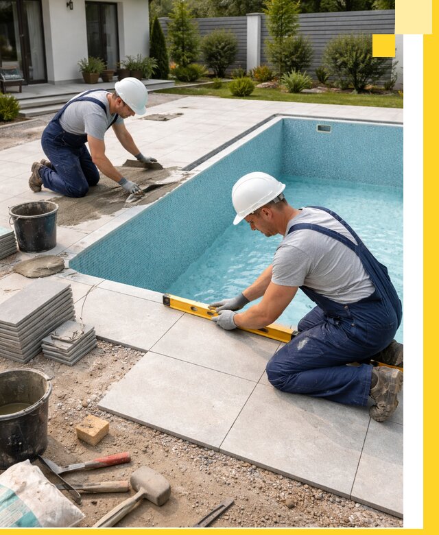 Строительство и монтаж плавательных бассейнов под ключ в Белой Калитве