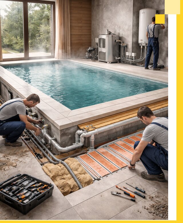 Проектирование и строительство тёплых бассейнов в Белой Калитве