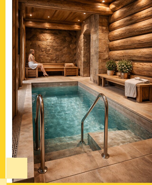 Аренда бани с бассейном в Белой Калитве от 1555650 р. | ЭриданБкл