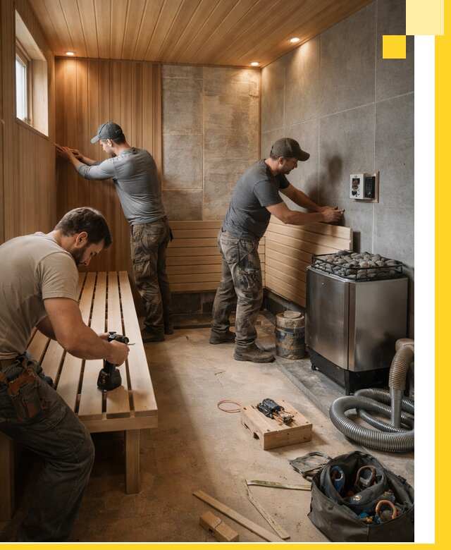 Сауны под ключ в Белой Калитве, проектирование, строительство, отделка