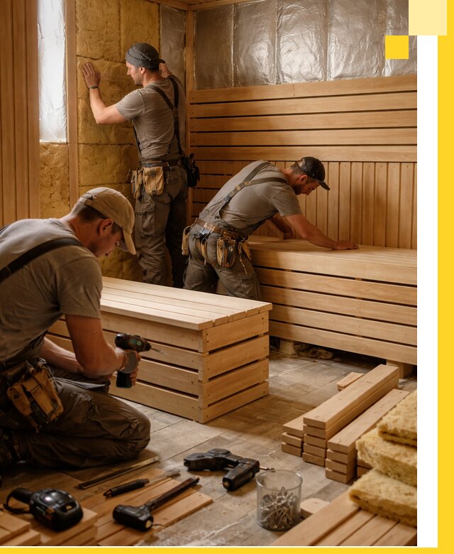 Профессиональное строительство саун под ключ в Белой Калитве