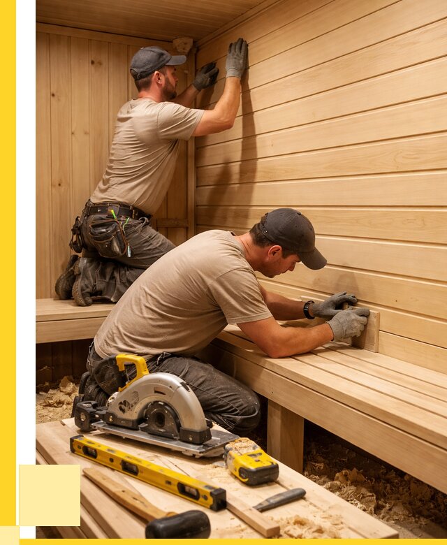 Обшивка саун вагонкой в Белой Калитве от 2593 р. | ЭриданБкл