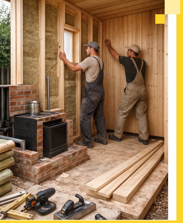 Строительство и установка дачных саун под ключ в Белой Калитве