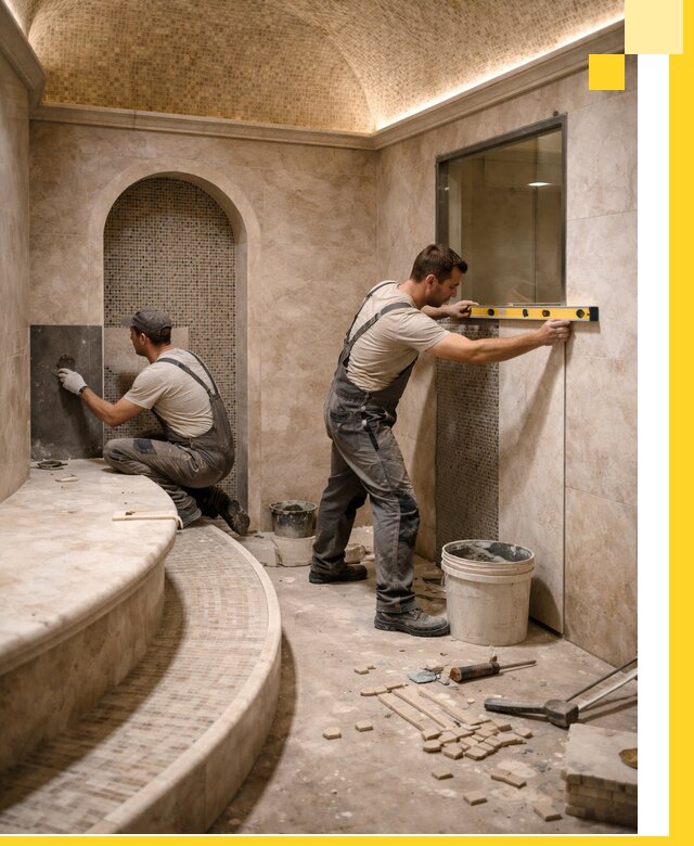 Проектирование и строительство саун с хамамом под ключ в Белой Калитве