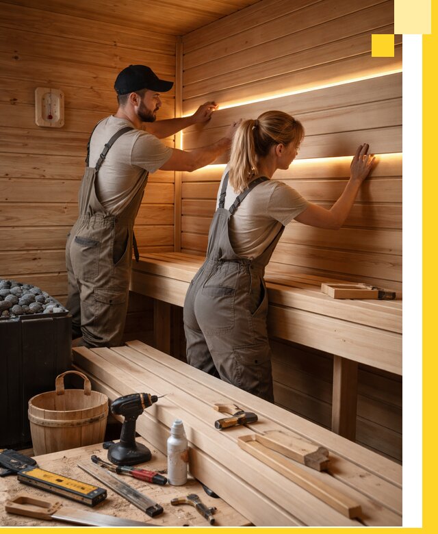 Дизайн саун и бань под ключ с индивидуальным проектом в Белой Калитве